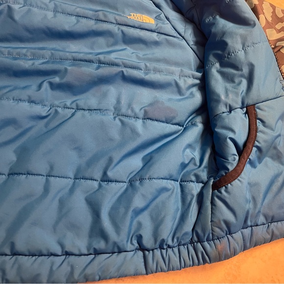 Kids Blue Patterned Jacket - Picture 3 of 4